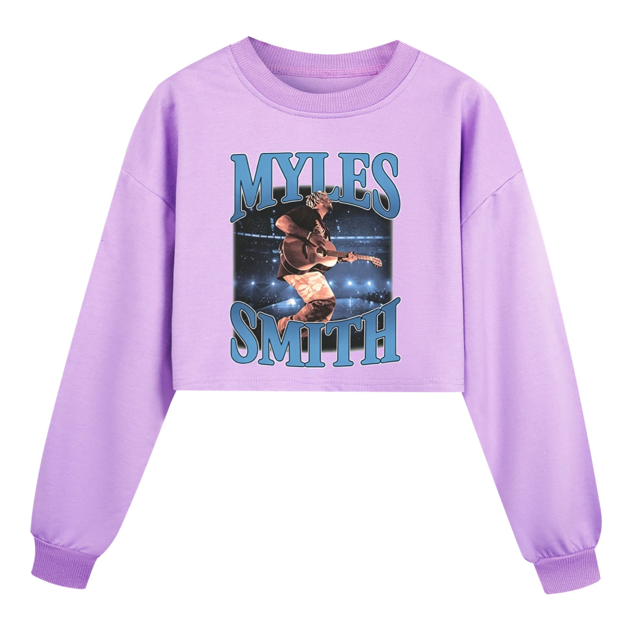 Cropped Sweatshirt Play Set — 5808 Edition, Style 01 · Purple