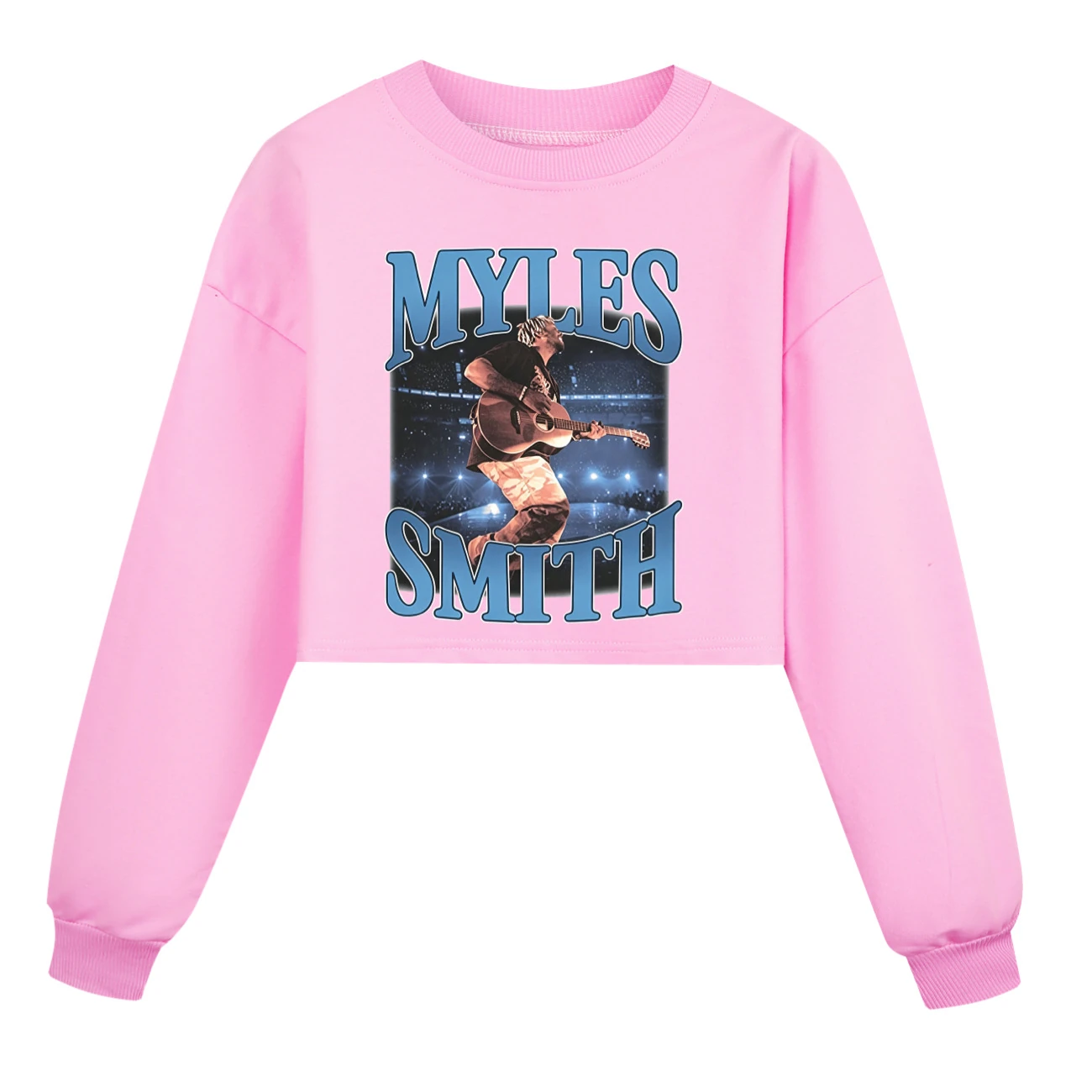 Cropped Sweatshirt Play Set — 5808 Edition, Style 05 · Pink