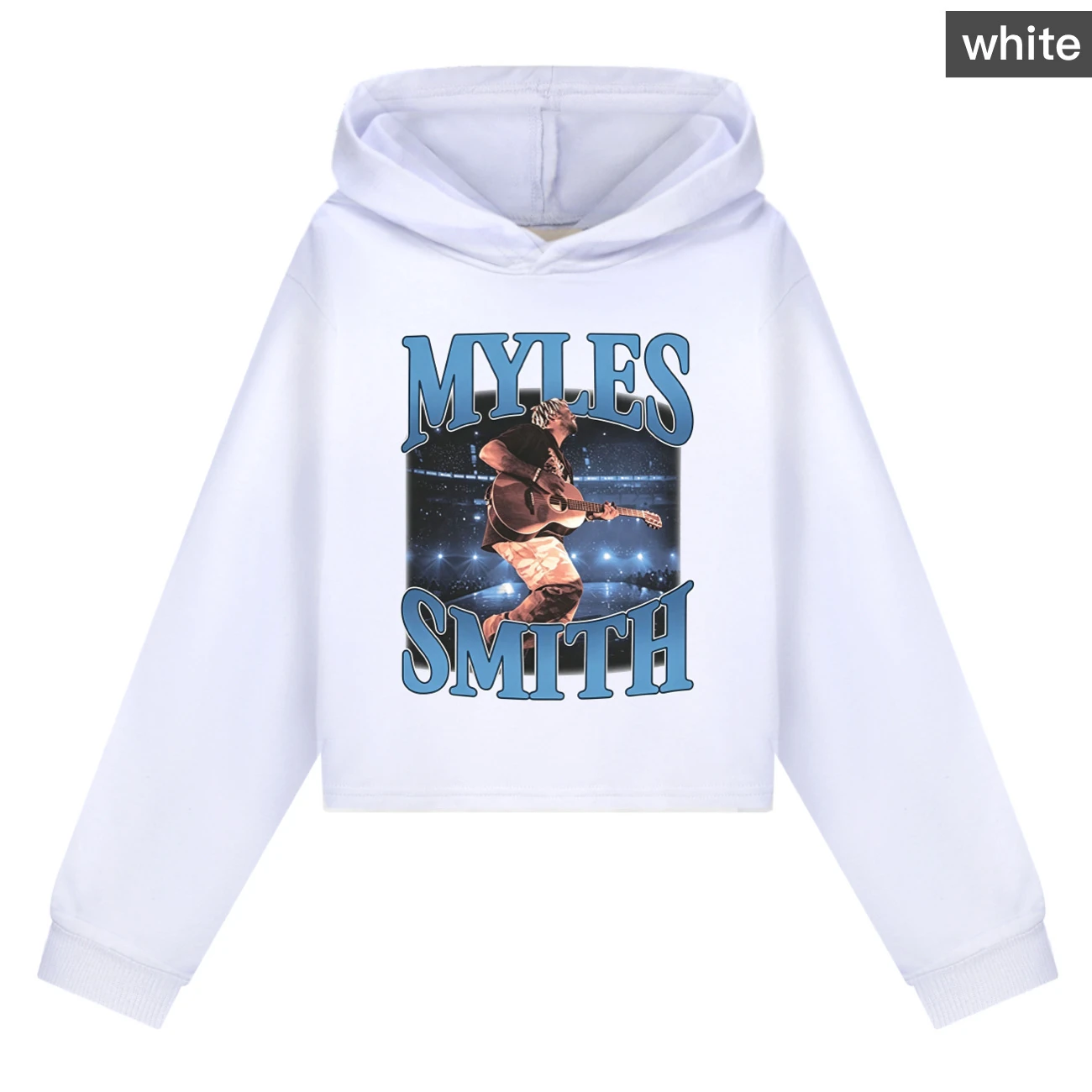Cropped Hoodie Set — 5808 Edition, Style 02 · White