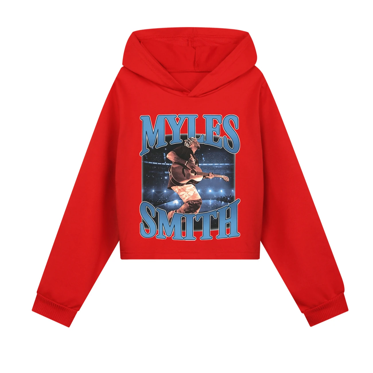 Cropped Hoodie Set — 5808 Edition, Style 05 · Red