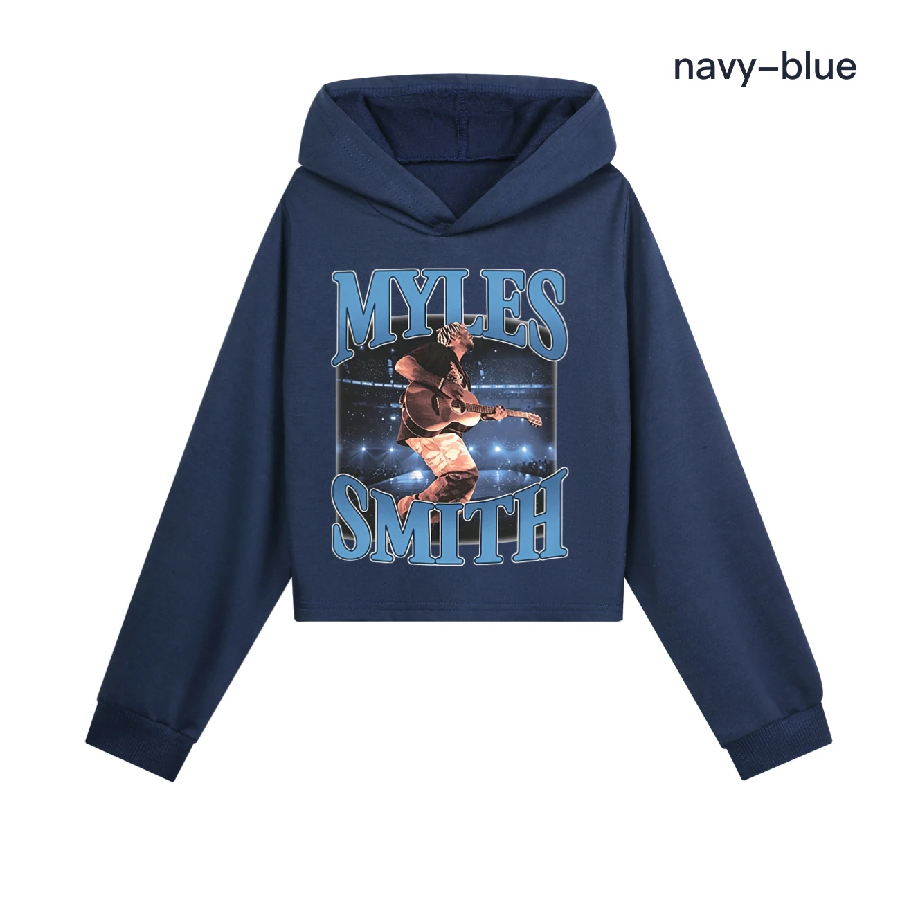 Cropped Hoodie Set — 5808 Edition, Style 08 · Navy