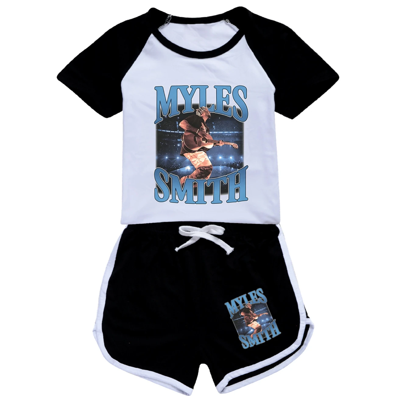 Tee & Shorts Active Set — 5808 Edition, Style 02 · Set · Black
