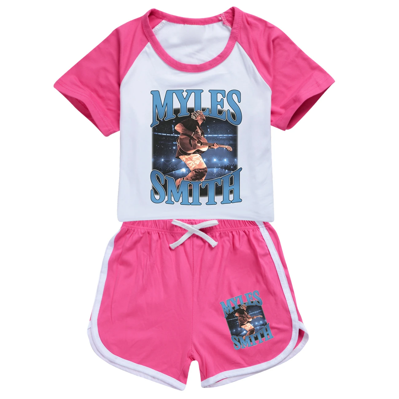 Tee & Shorts Active Set — 5808 Edition, Style 06 · Set · Rose
