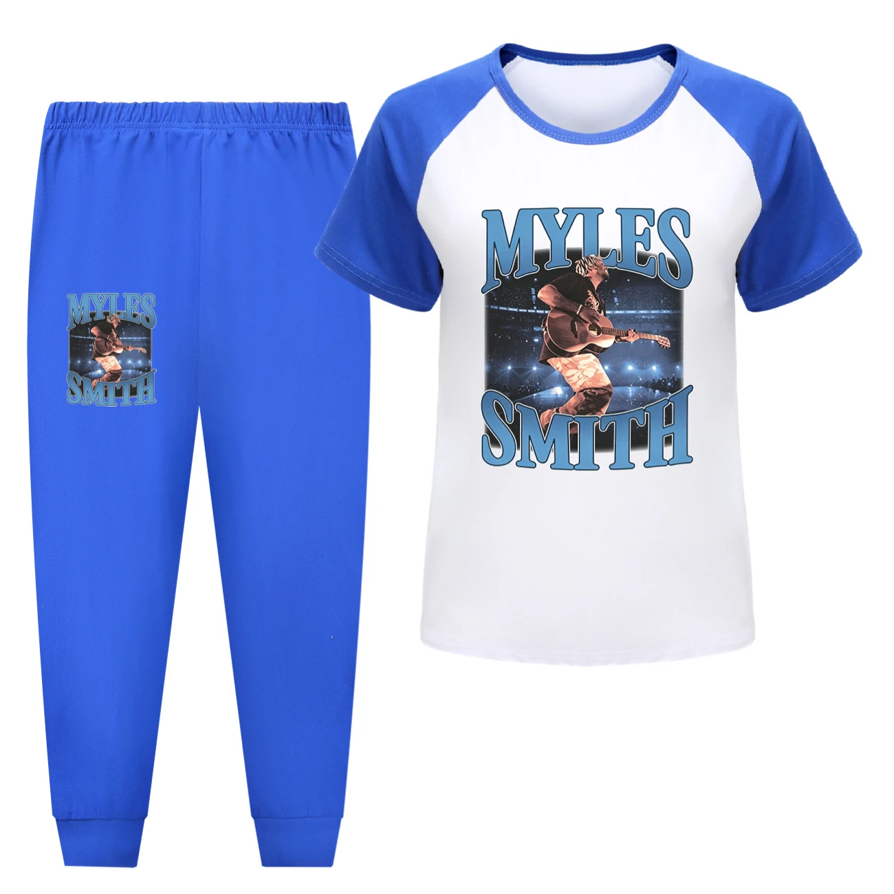 Tee & Shorts Active Set — 5808 Edition, Style 12 · Pants · Blue