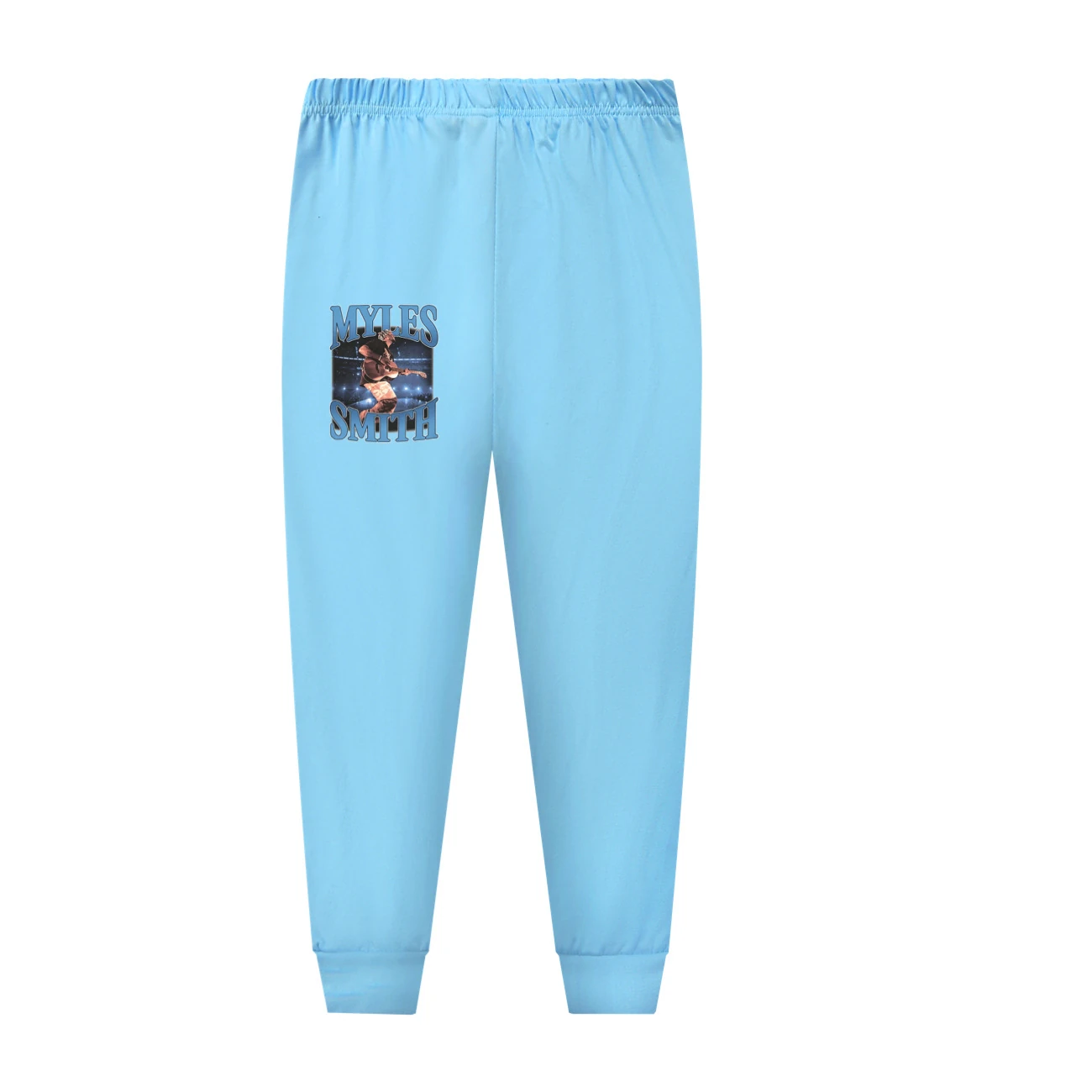 Kids’ Soft Lounge Bottoms Collection — 5808 Edition, Style 03 · Light Blue