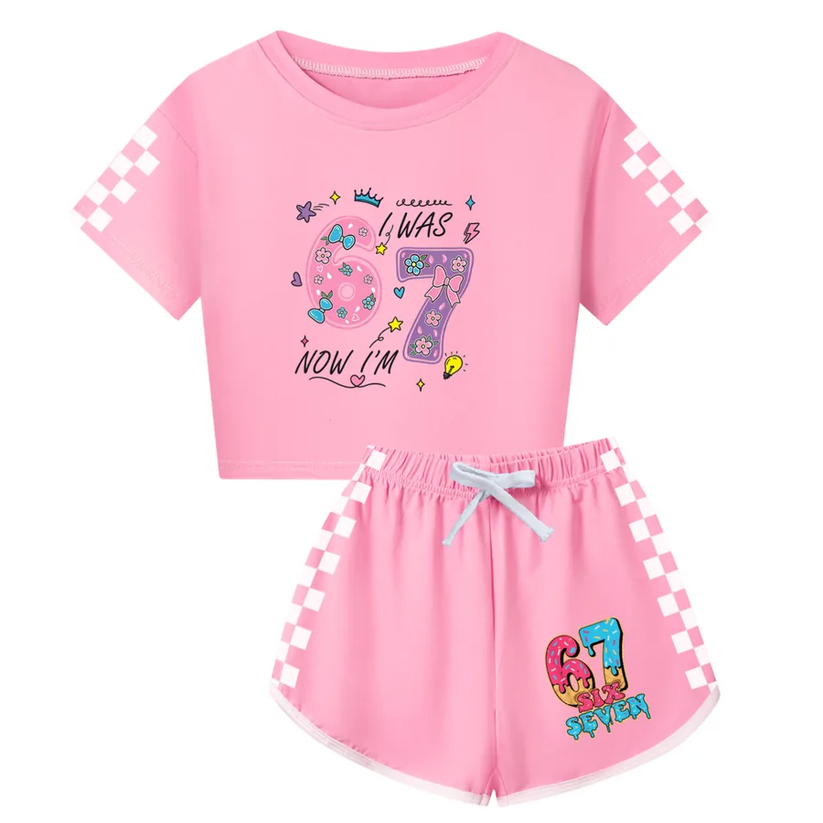 Kids Family Lounge Set, Style 02 · Pink