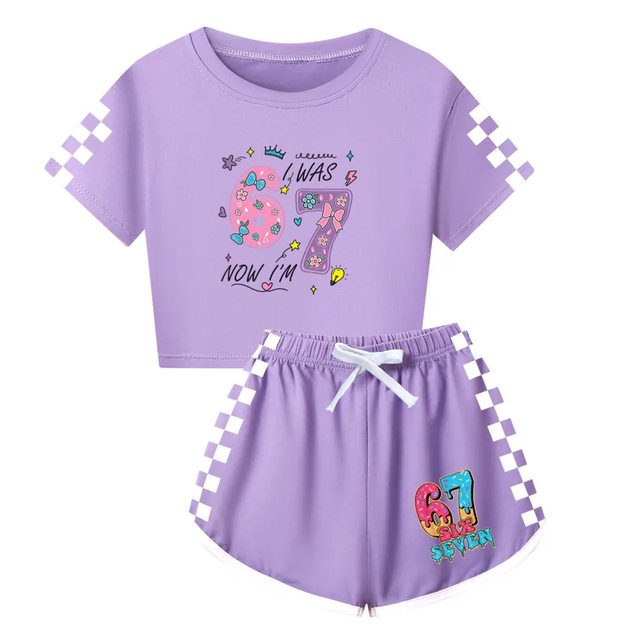 Kids Family Lounge Set, Style 04 · Purple