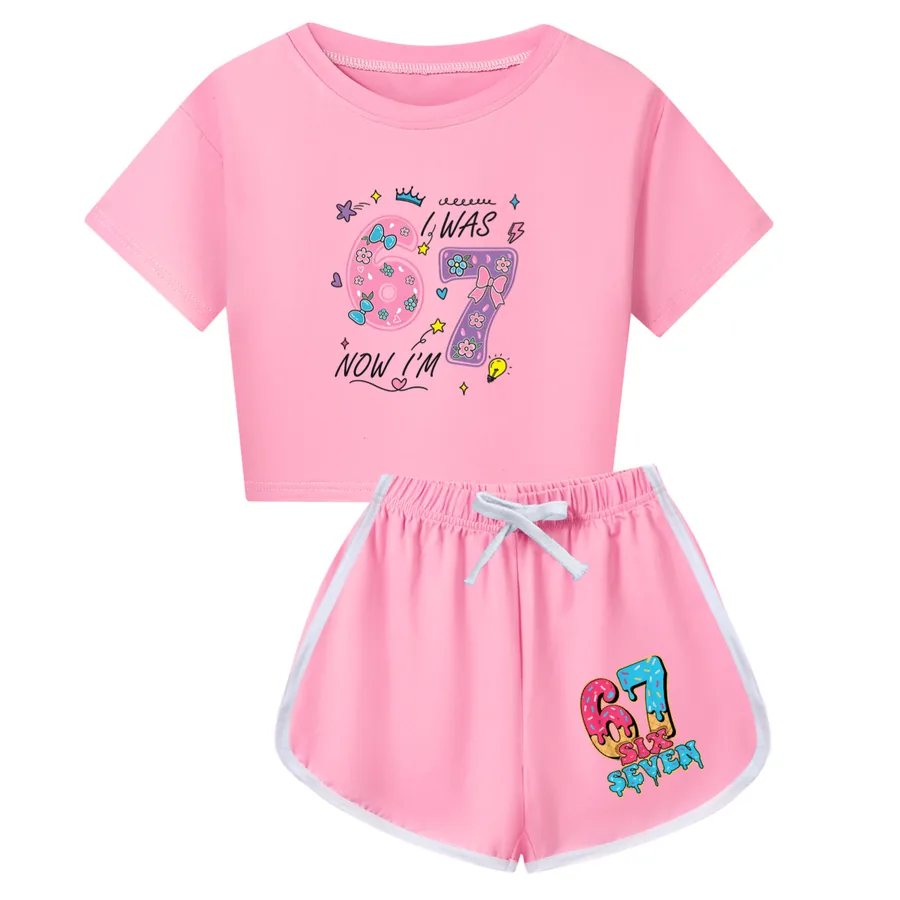 Kids Family Lounge Set, Style 17 · Pink