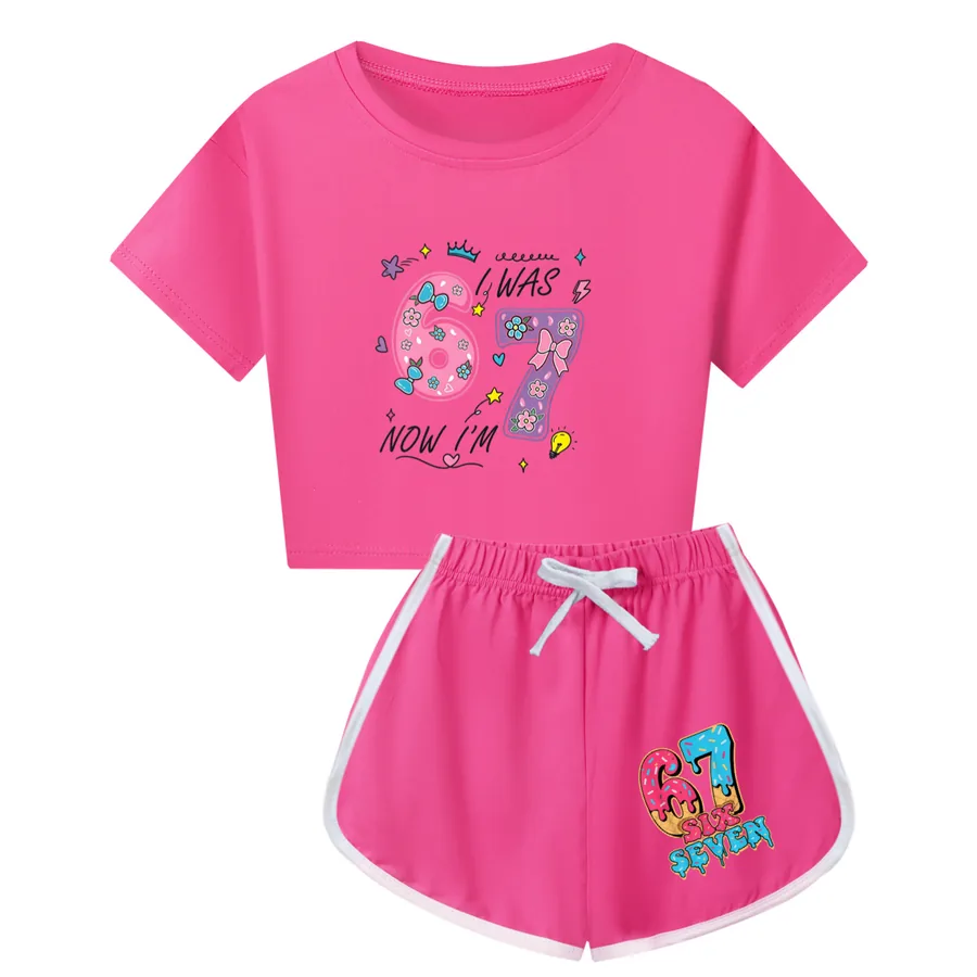 Kids Family Lounge Set, Style 18 · Rose