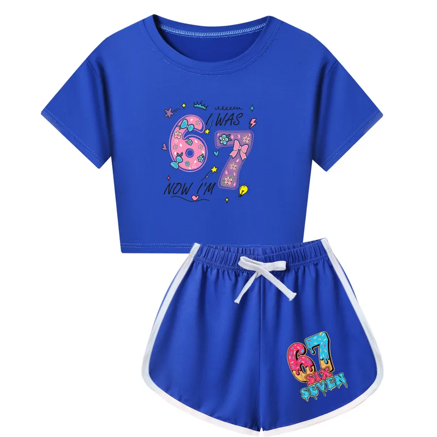 Kids Family Lounge Set, Style 23 · Blue