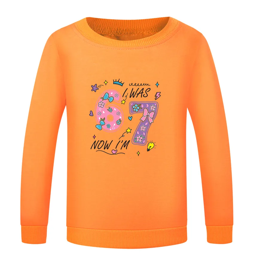 Crewneck Sweatshirt Set, Style 16 · Crewneck · Orange