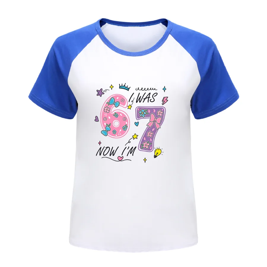 Everyday Long & Short Sleeve Tee, Style 08 · Short Sleeve · Blue