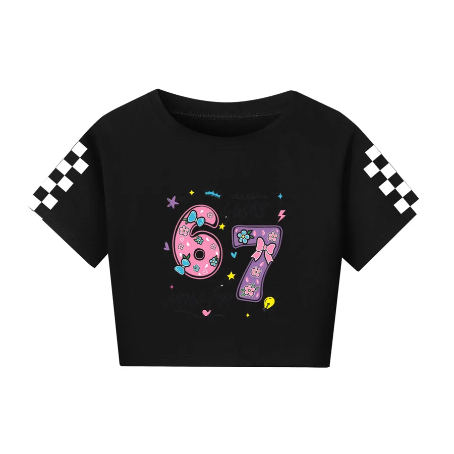 Everyday Long & Short Sleeve Tee, Style 19 · Black