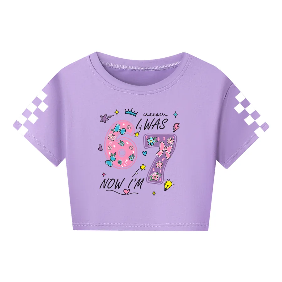 Everyday Long & Short Sleeve Tee, Style 20 · Purple