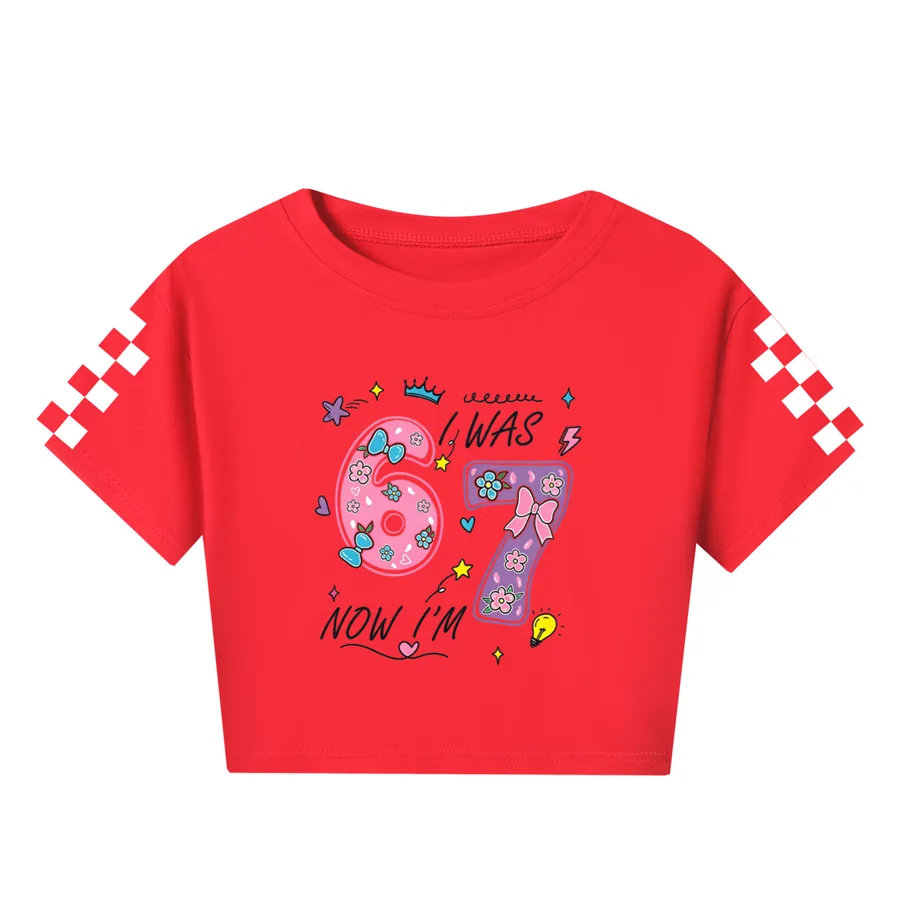 Everyday Long & Short Sleeve Tee, Style 23 · Red