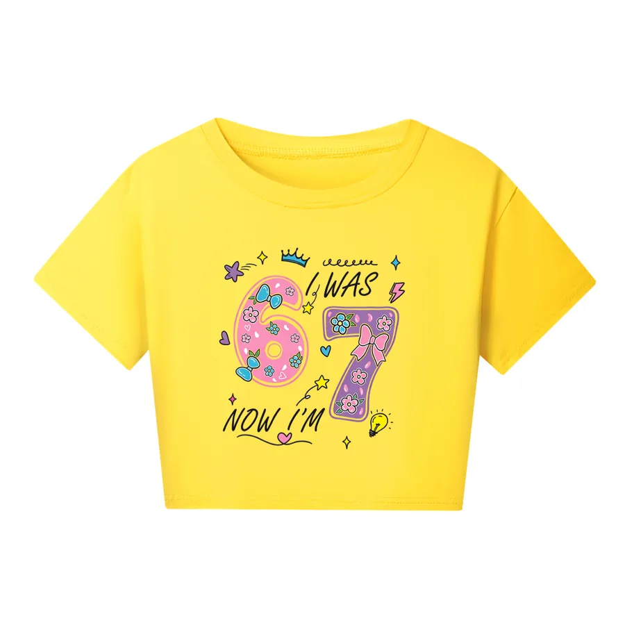 Everyday Long & Short Sleeve Tee, Style 25 · Yellow
