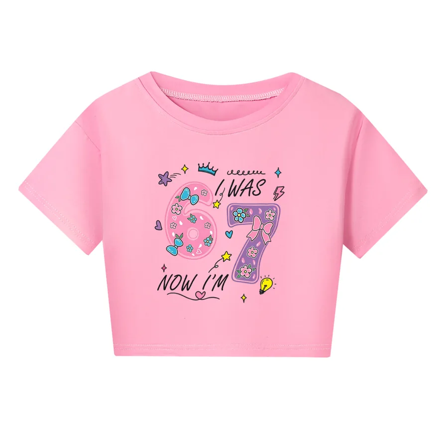 Everyday Long & Short Sleeve Tee, Style 30 · Pink