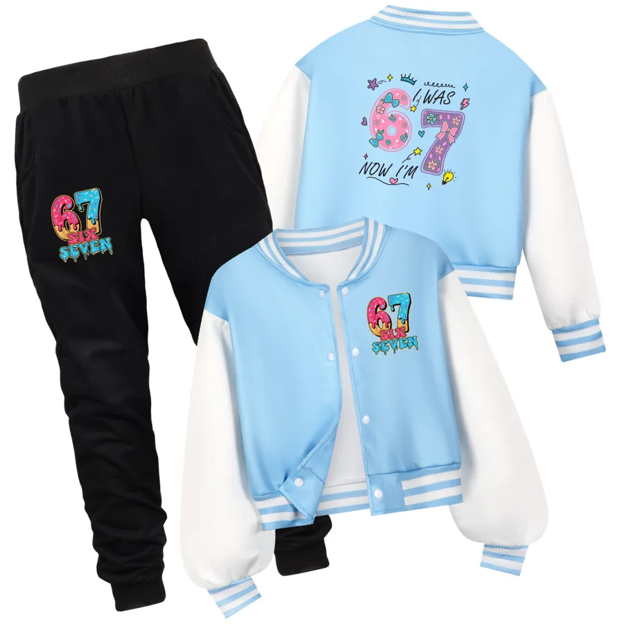 Playtime Varsity Layering Set, Style 09 · Set · Light Blue