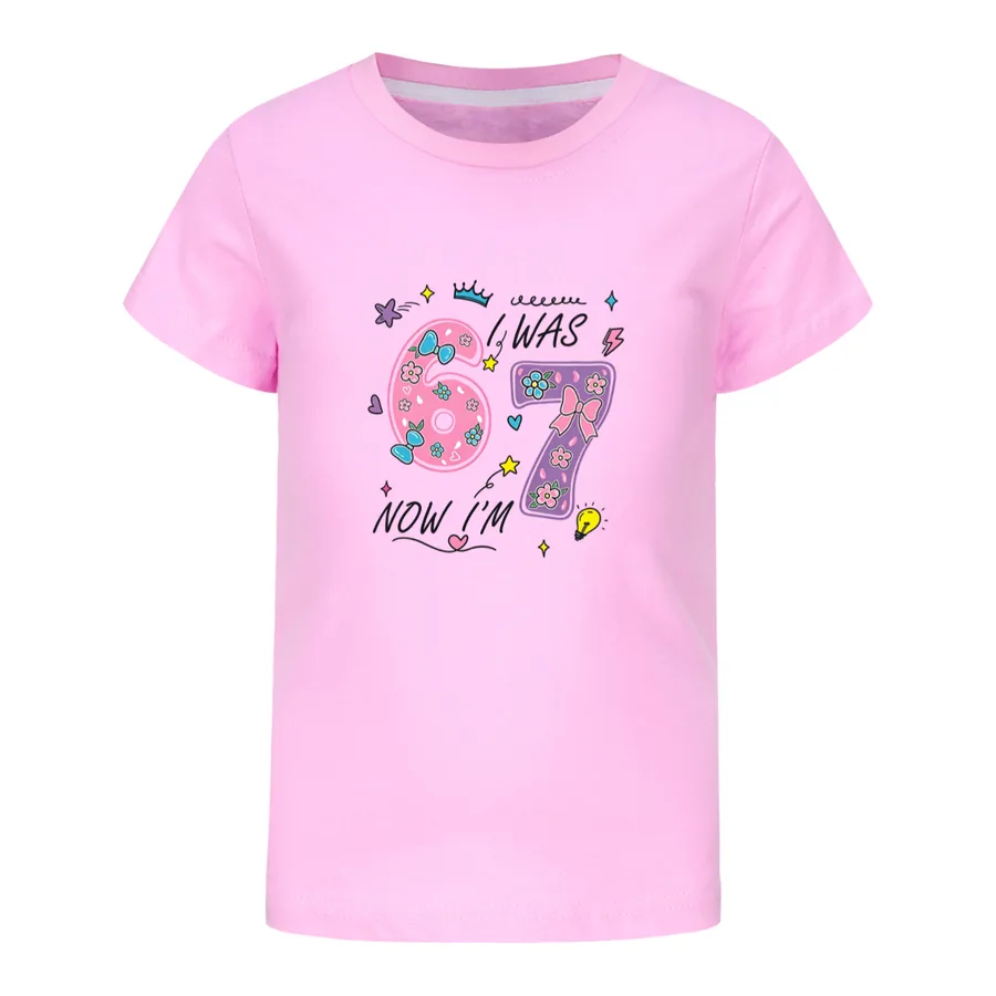 Graphic Tee & Jogger Set, Style 11 · Pink