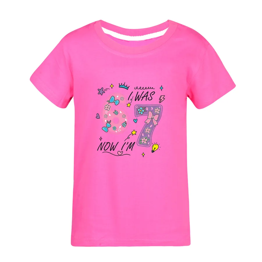 Graphic Tee & Jogger Set, Style 12 · Rose
