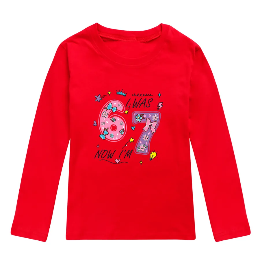 Long-Sleeve Play Set, Style 07 · Red