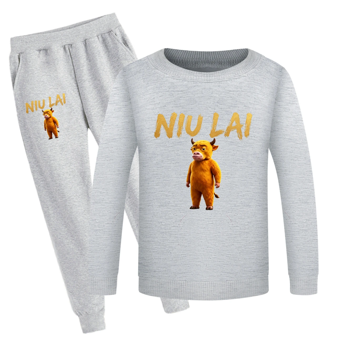 Crewneck Sweatshirt Set — 5813 Edition, Style 02 · Set · Grey