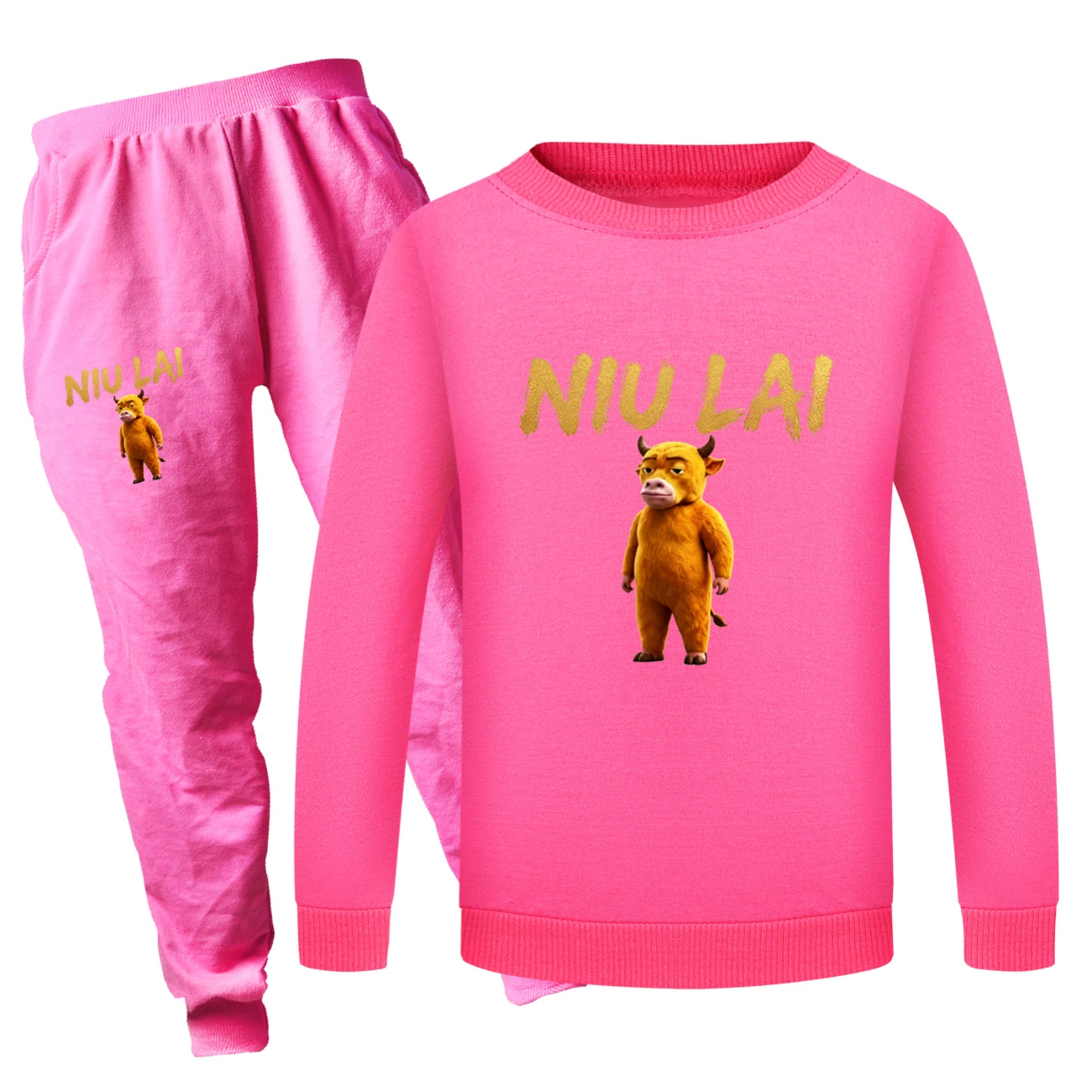 Crewneck Sweatshirt Set — 5813 Edition, Style 04 · Set · Rose