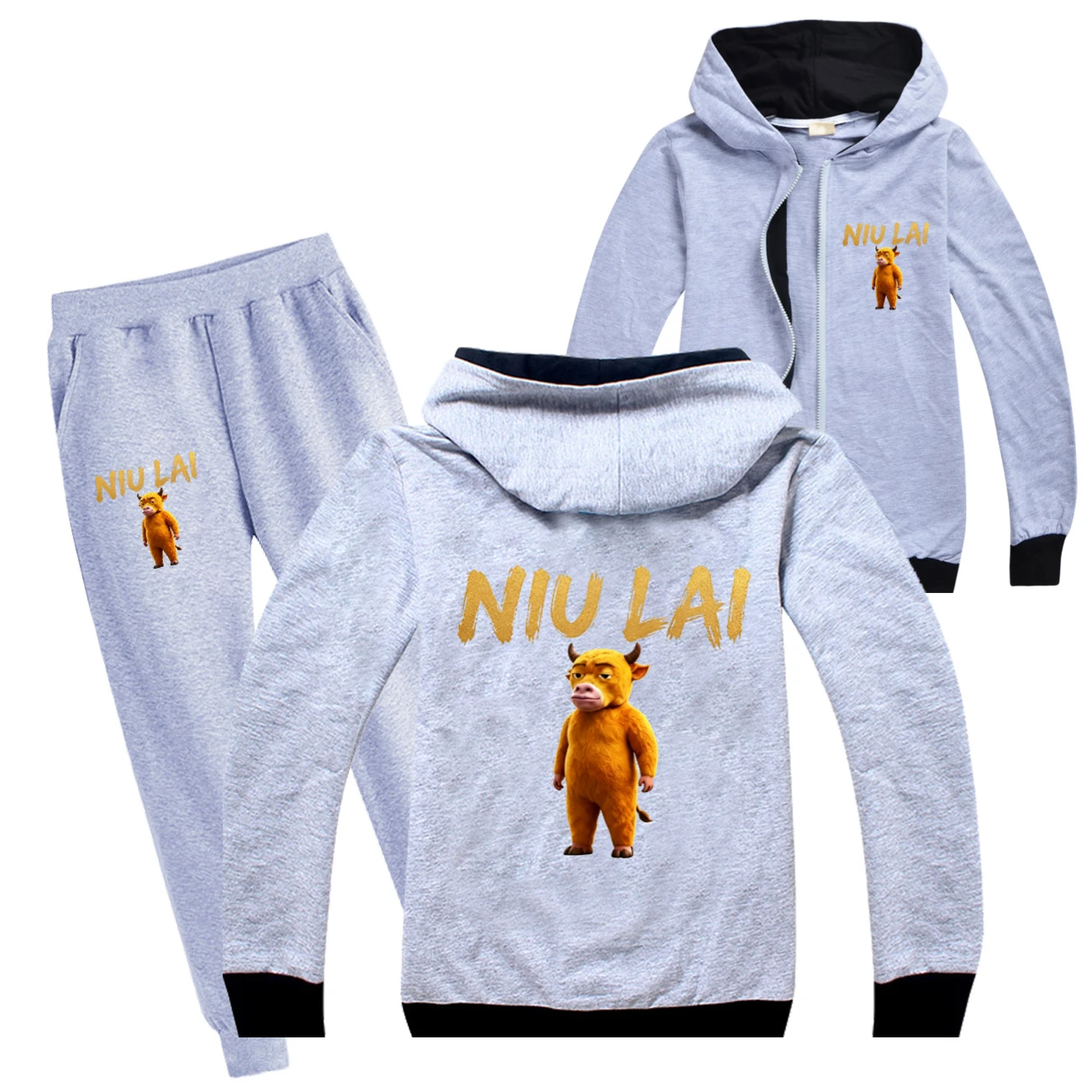 Zip-Up Track Set — 5813 Edition, Style 08 · Set · Grey