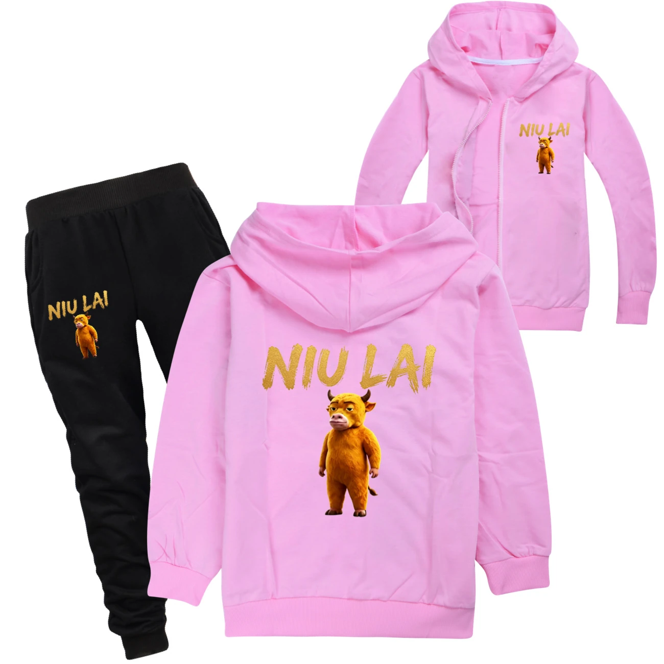 Zip-Up Track Set — 5813 Edition, Style 11 · Set · Pink