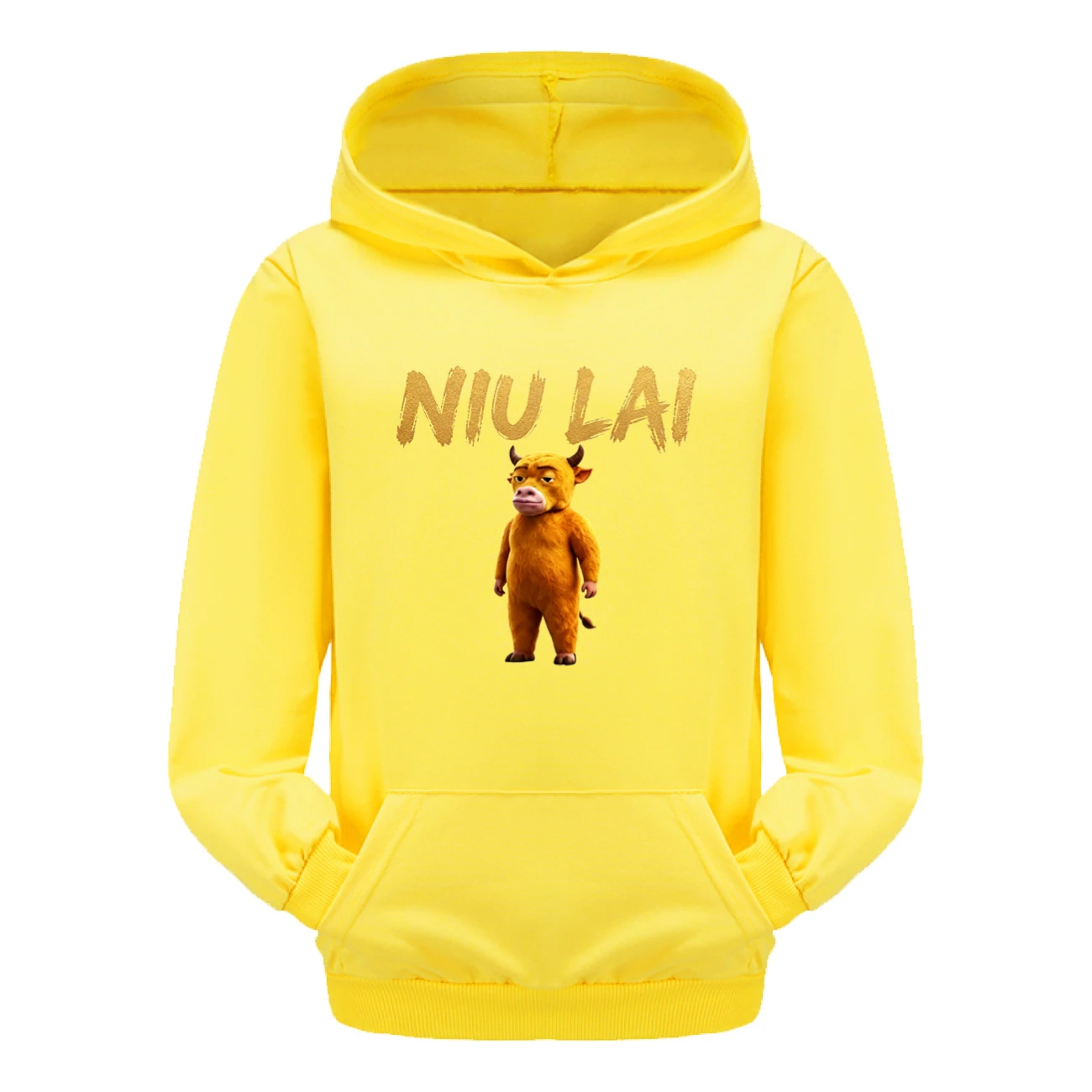 Pouch-Pocket Hoodie Set — 5813 Edition, Style 03 · Yellow