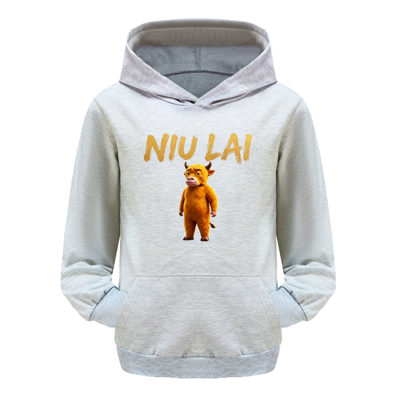 Pouch-Pocket Hoodie Set — 5813 Edition, Style 06 · Grey