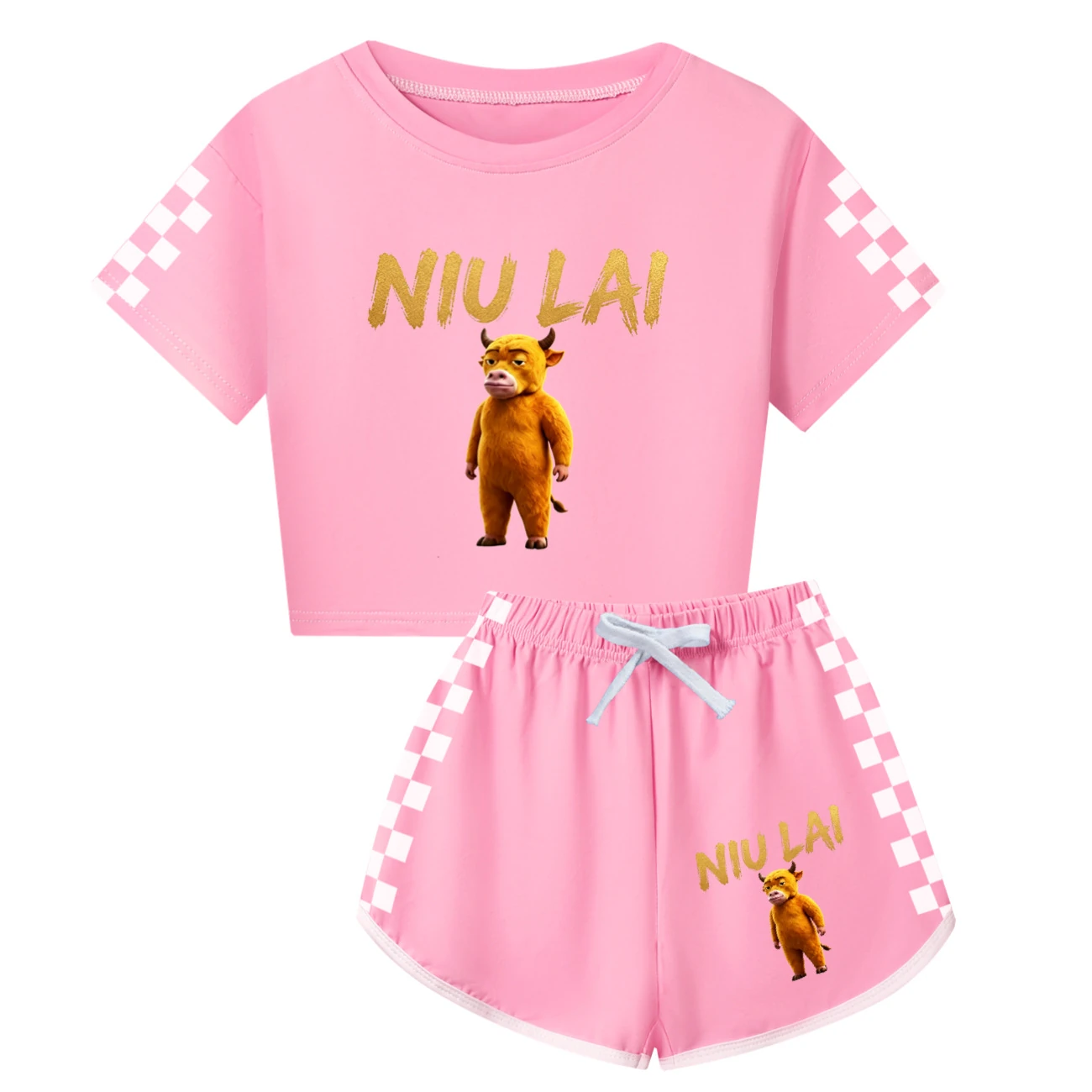 Family Lounge Set — 5813 Edition, Style 02 · Pink