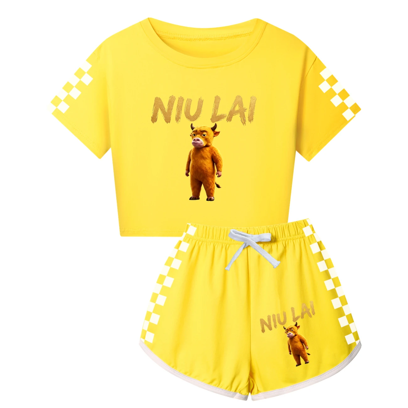 Family Lounge Set — 5813 Edition, Style 07 · Yellow