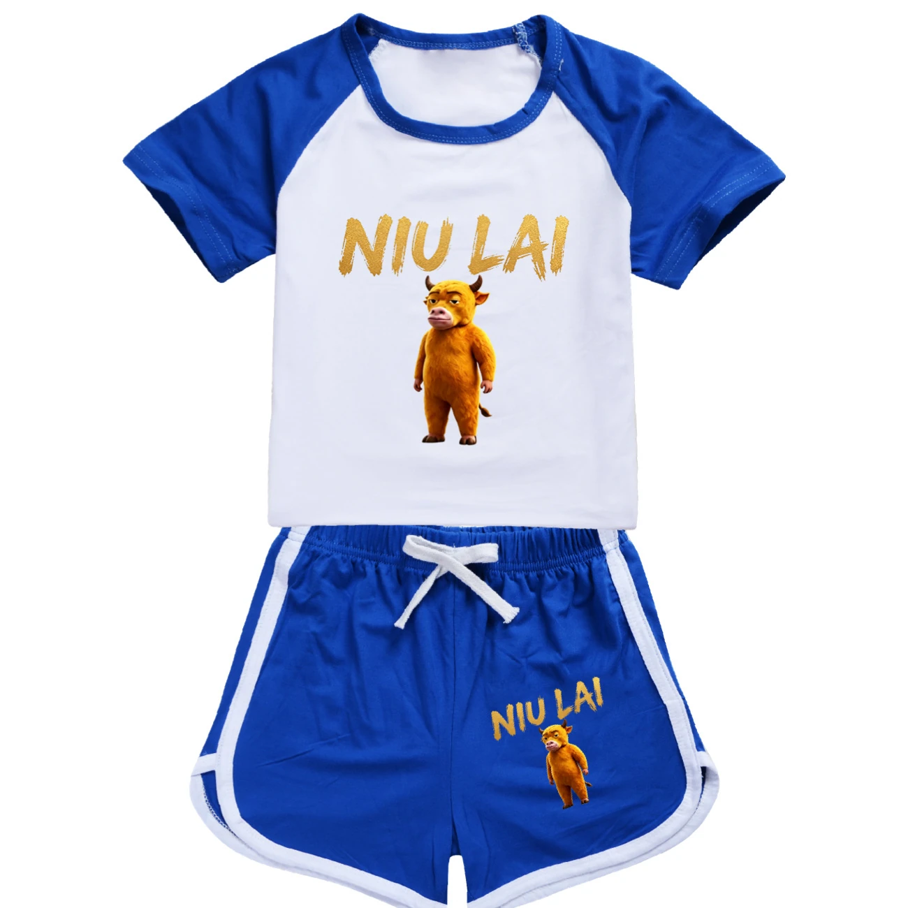 Tee & Shorts Active Set — 5813 Edition, Style 03 · Set · Blue
