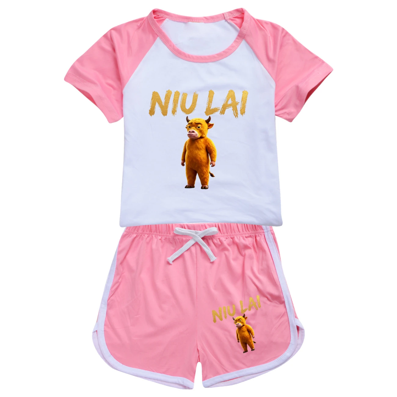 Tee & Shorts Active Set — 5813 Edition, Style 05 · Set · Pink