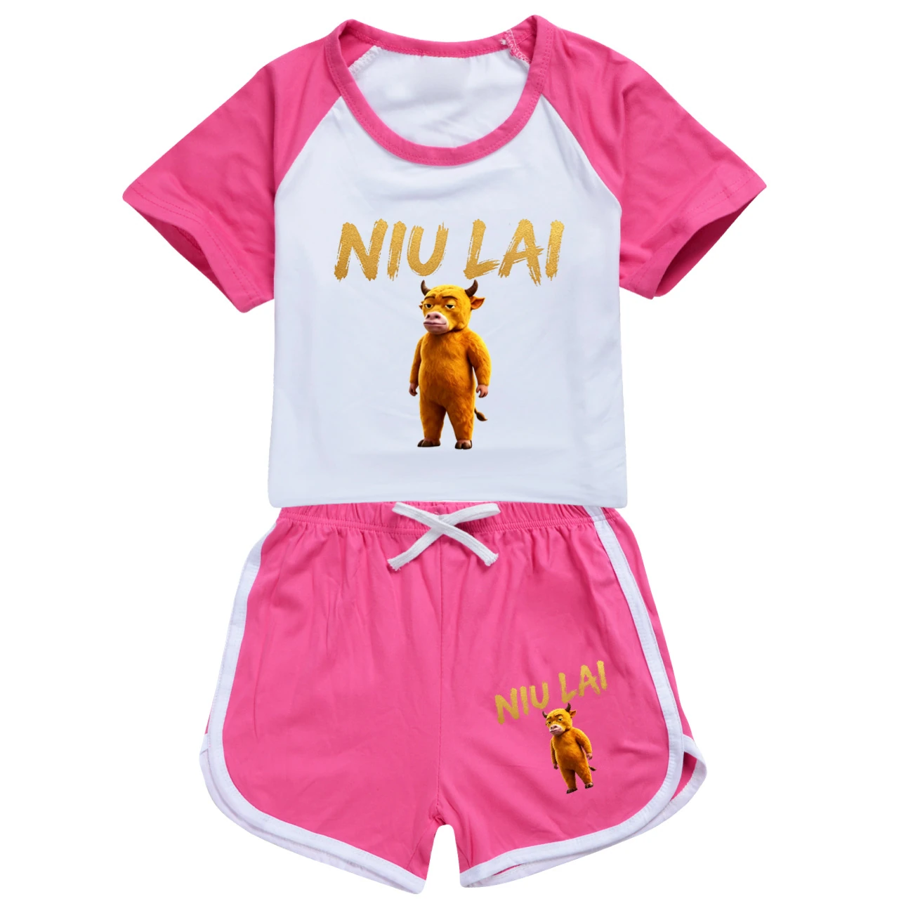 Tee & Shorts Active Set — 5813 Edition, Style 06 · Set · Rose