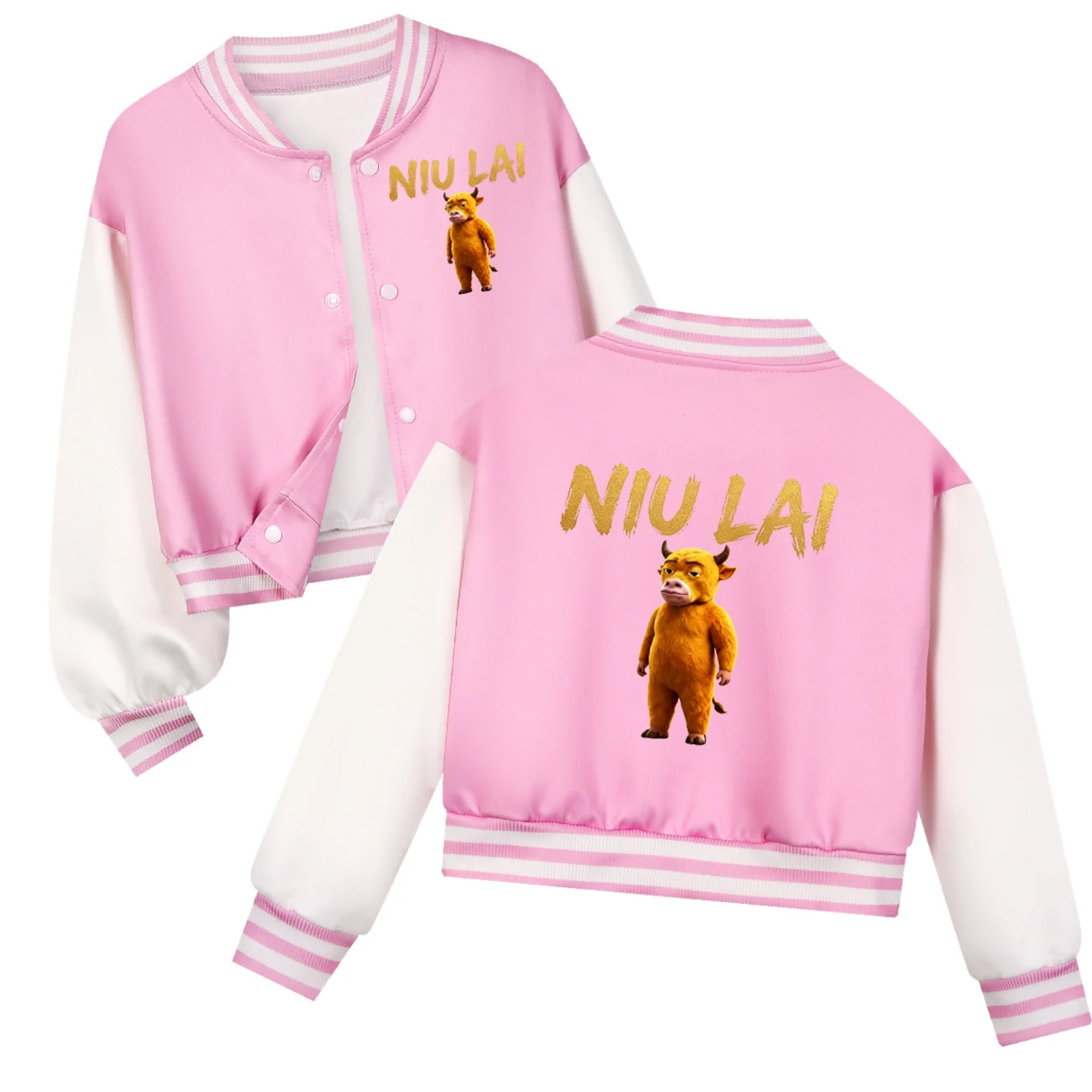 Playtime Varsity Layering Set — 5813 Edition, Style 06 · Pink