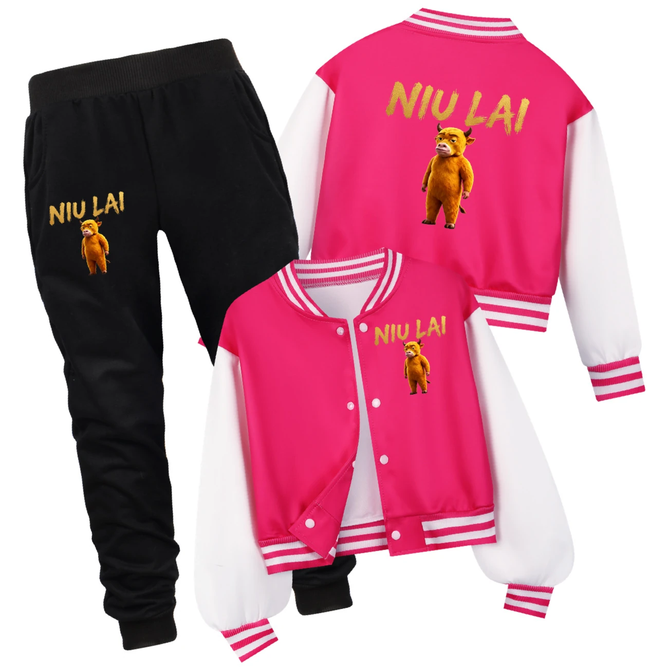 Playtime Varsity Layering Set — 5813 Edition, Style 11 · Set · Rose