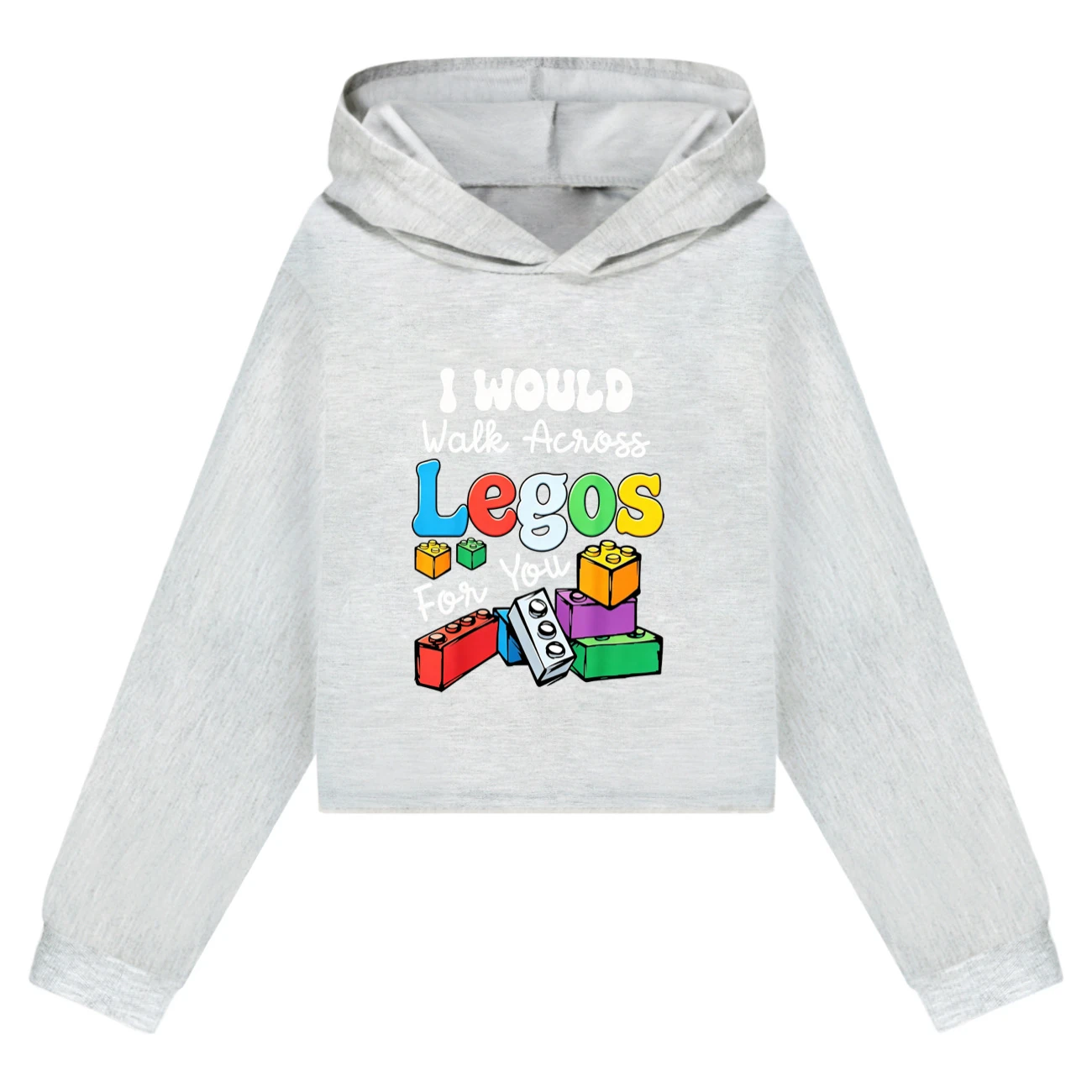 Cropped Hoodie Set — 5817 Edition, Style 03 · Grey