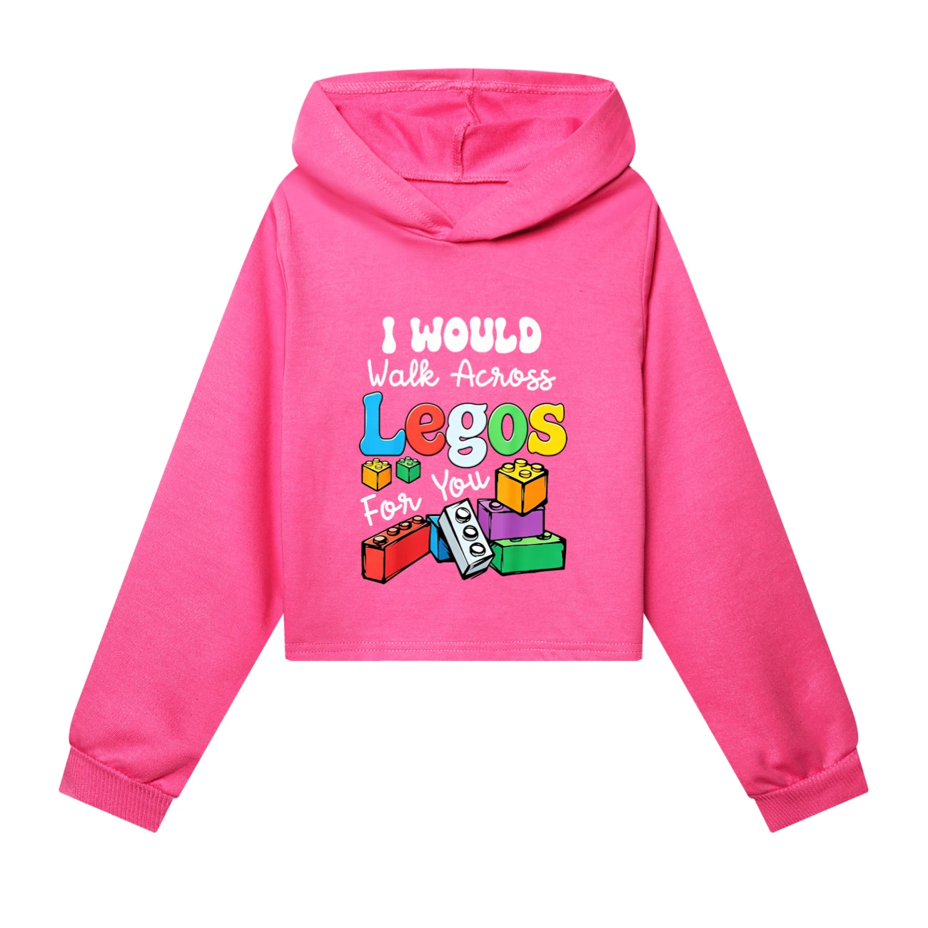 Cropped Hoodie Set — 5817 Edition, Style 09 · Rose