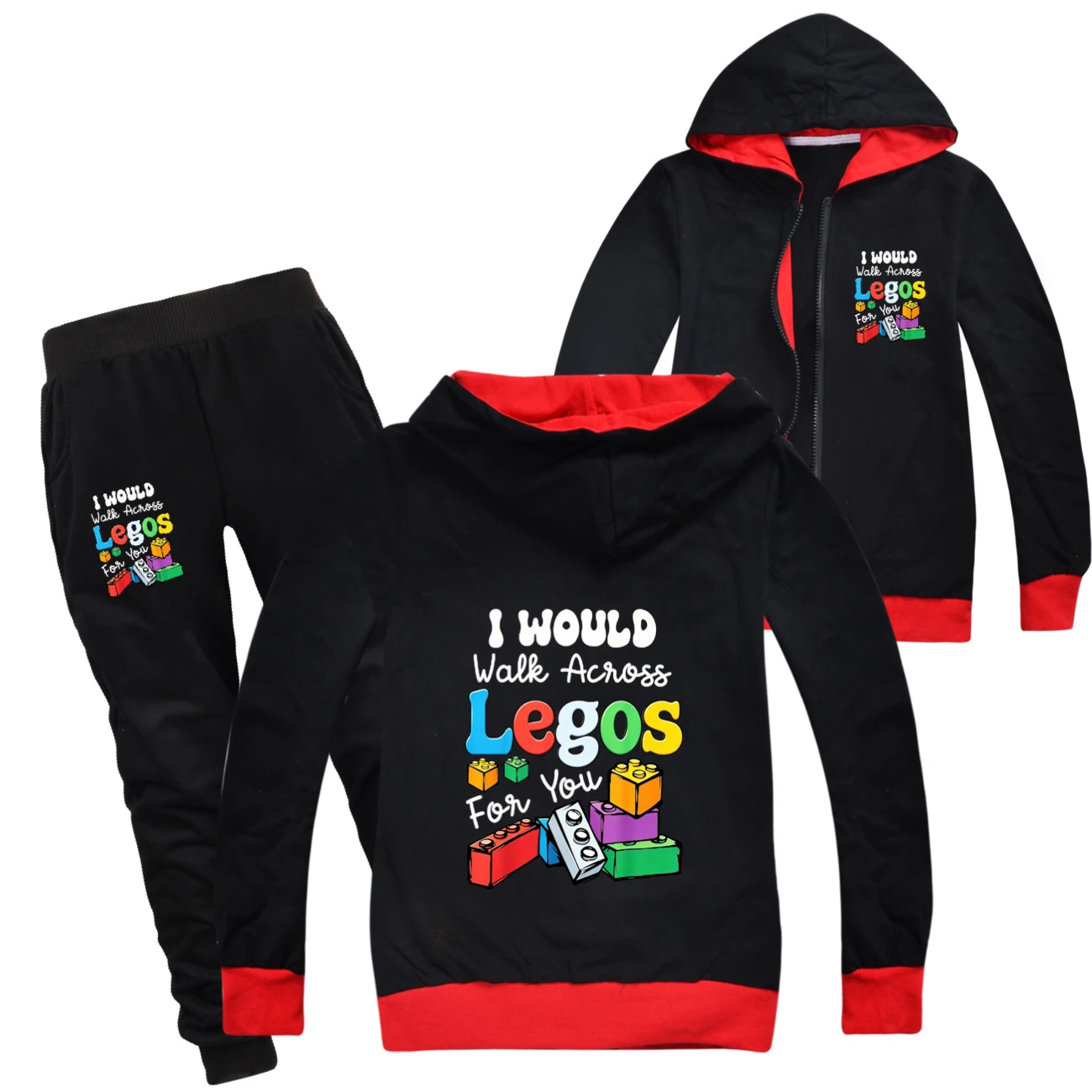 Zip-Up Track Set — 5817 Edition, Style 07 · Set · Black