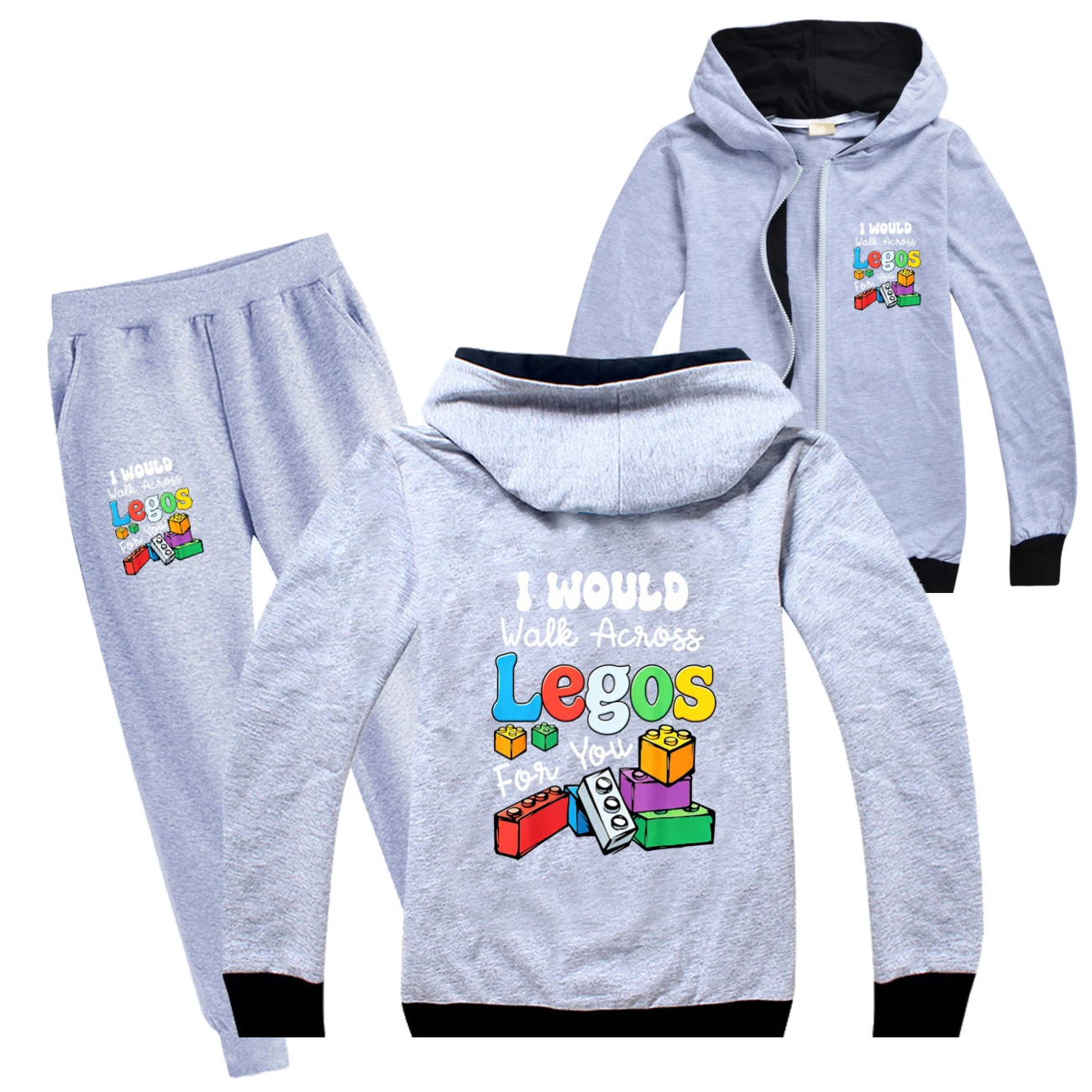 Zip-Up Track Set — 5817 Edition, Style 08 · Set · Grey