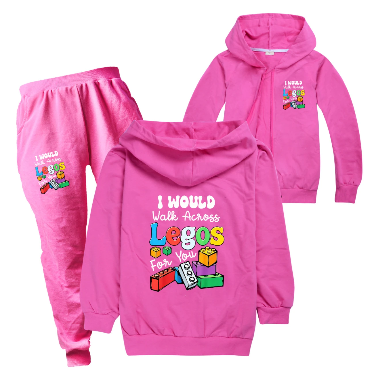 Zip-Up Track Set — 5817 Edition, Style 09 · Set · Rose