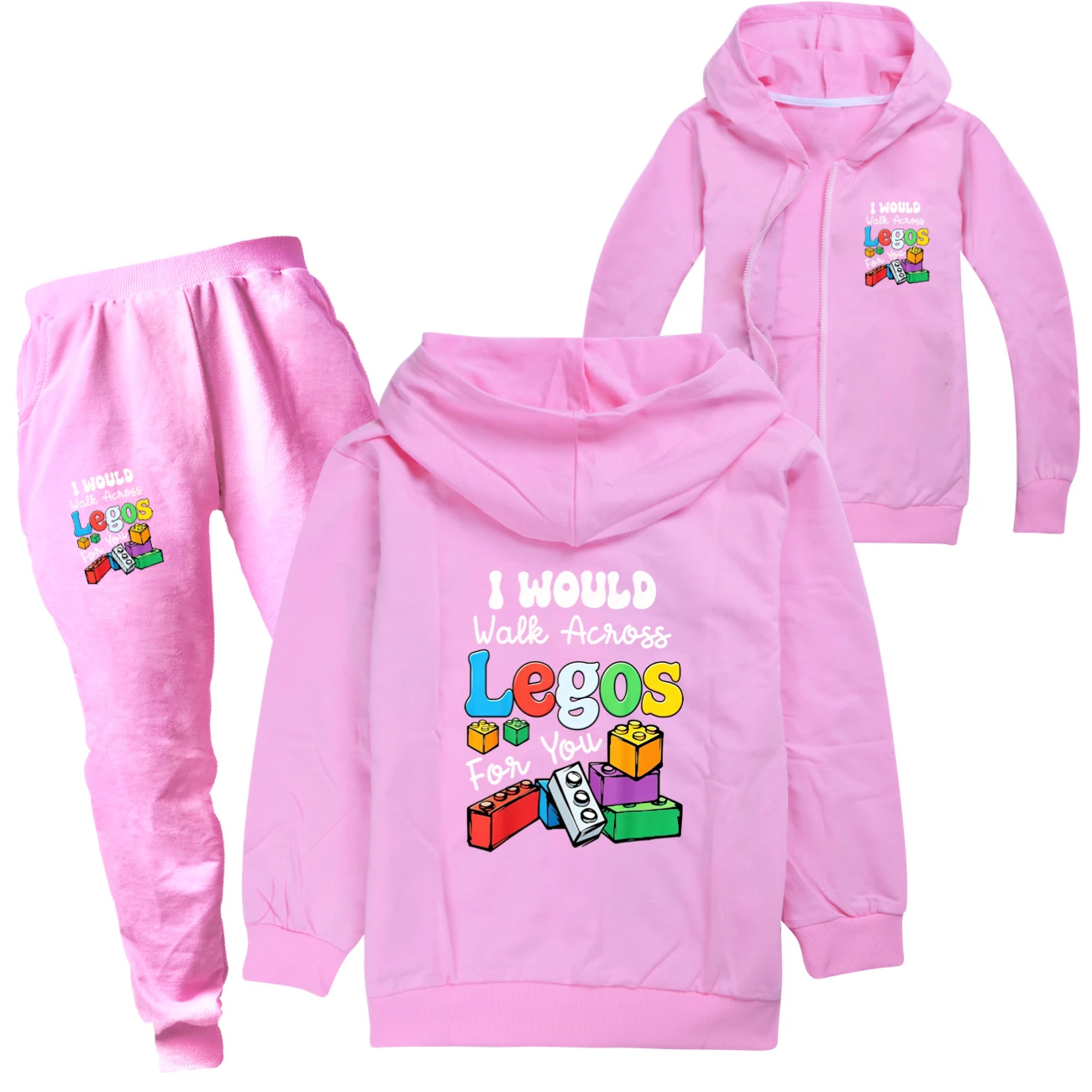 Zip-Up Track Set — 5817 Edition, Style 10 · Set · Pink