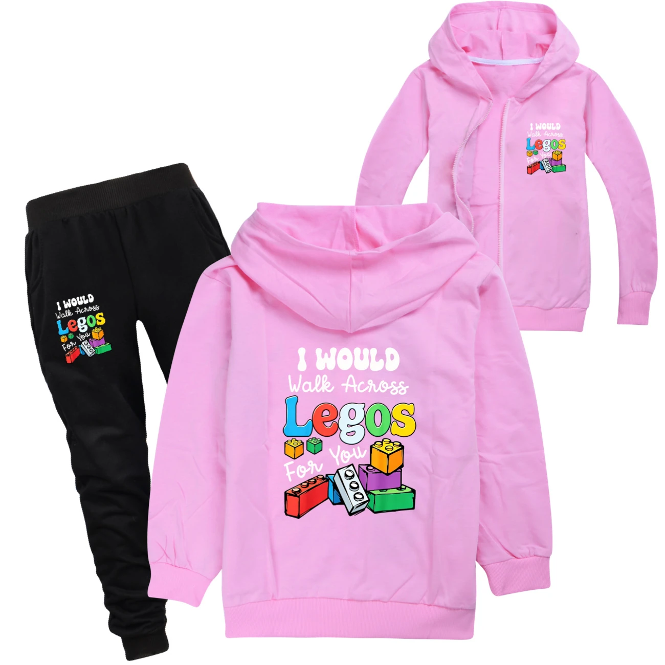 Zip-Up Track Set — 5817 Edition, Style 11 · Set · Pink