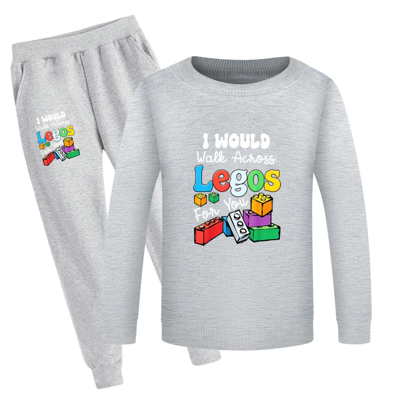 Crewneck Sweatshirt Set — 5817 Edition, Style 02 · Set · Grey
