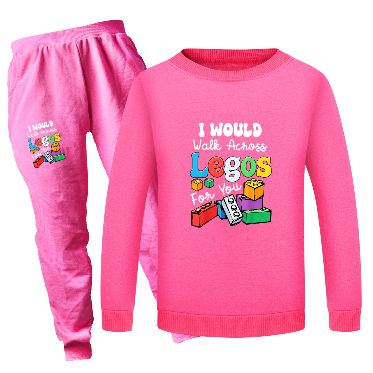 Crewneck Sweatshirt Set — 5817 Edition, Style 04 · Set · Rose