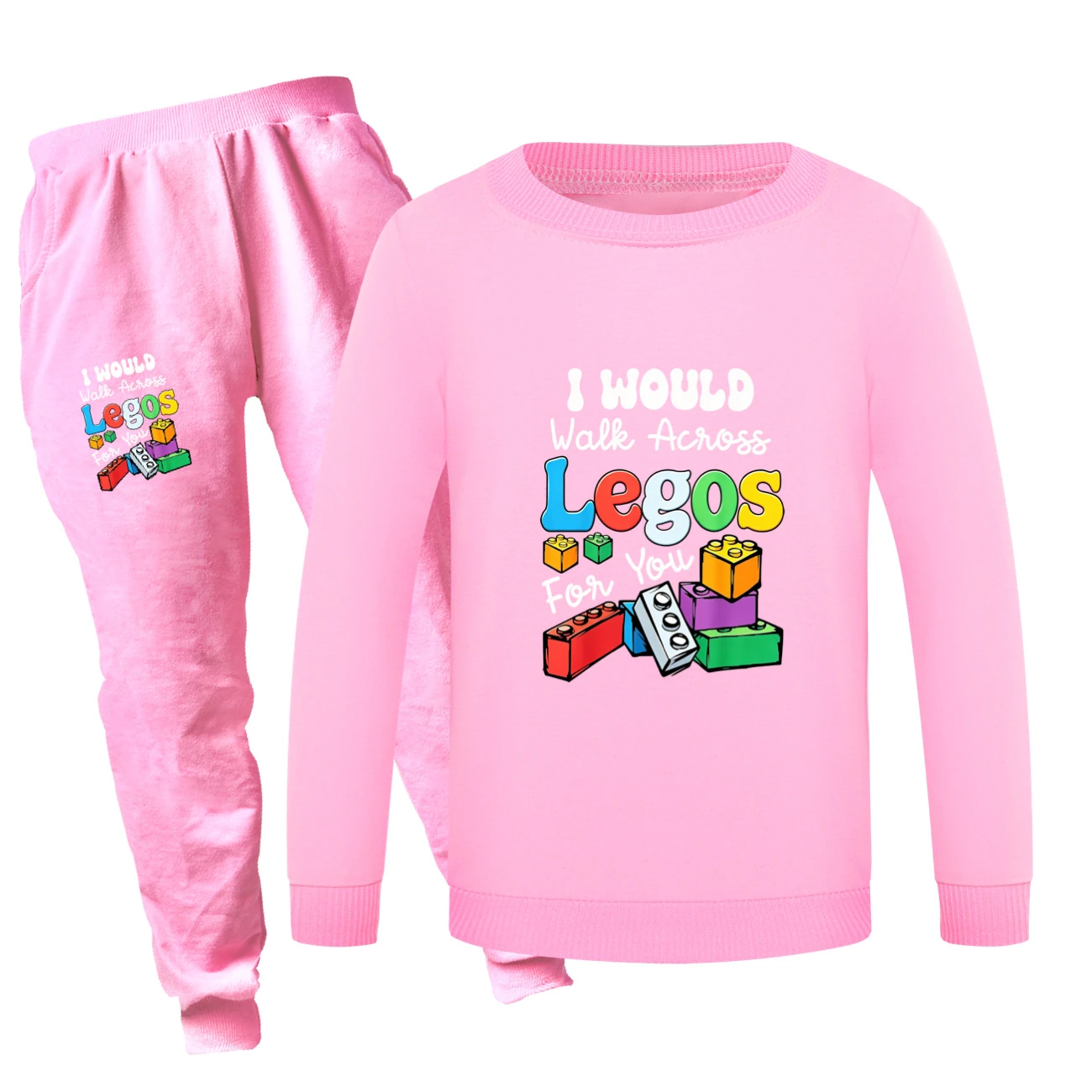 Crewneck Sweatshirt Set — 5817 Edition, Style 05 · Set · Pink