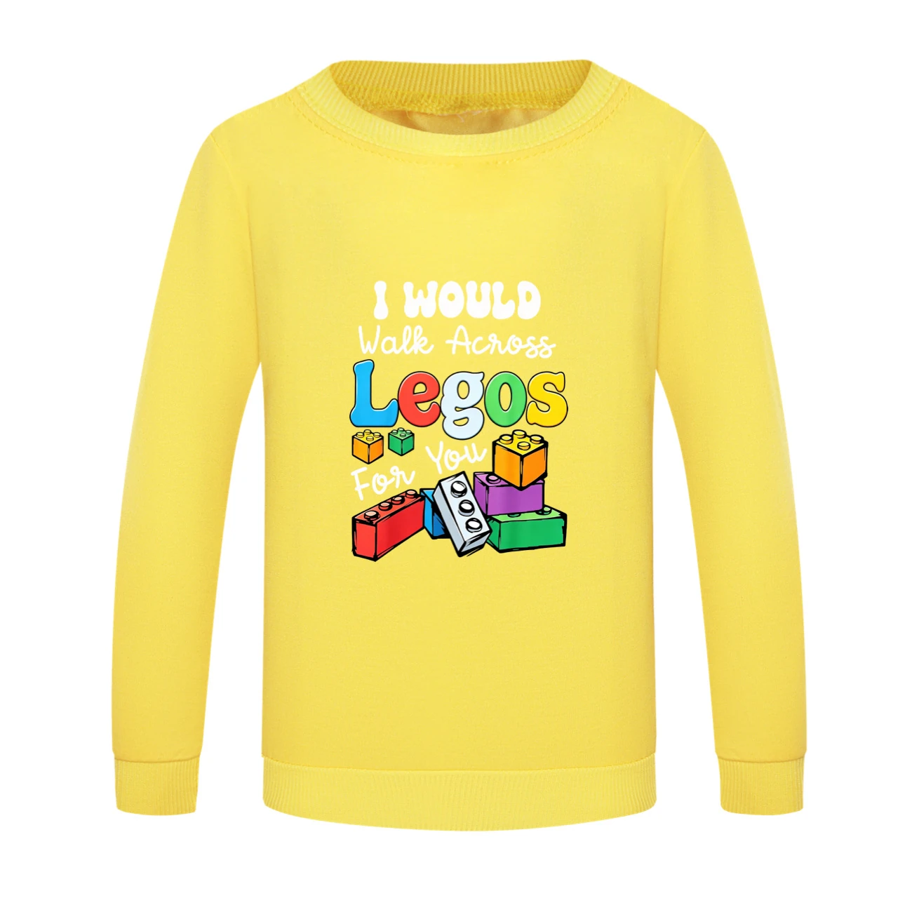 Crewneck Sweatshirt Set — 5817 Edition, Style 06 · Crewneck · Yellow