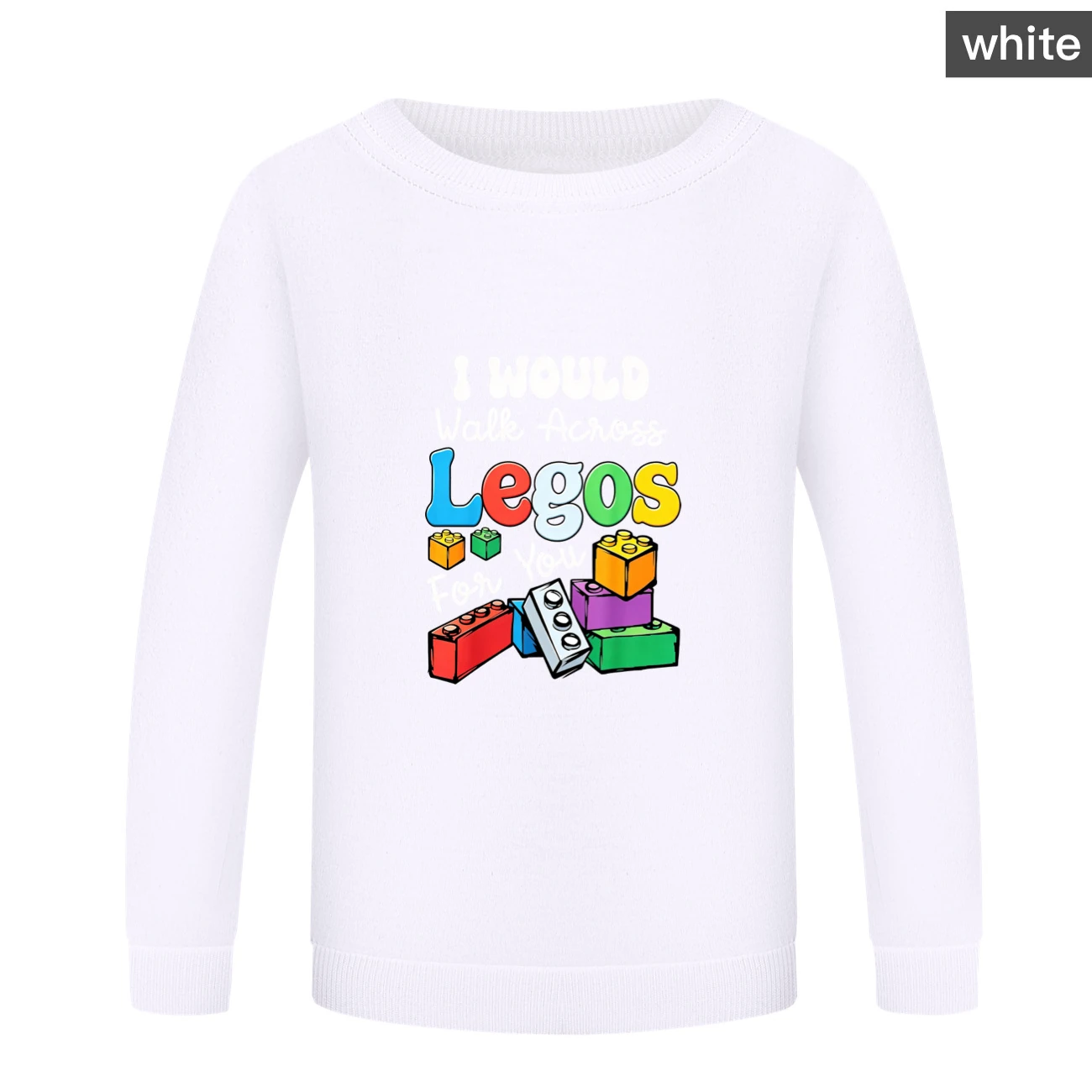 Crewneck Sweatshirt Set — 5817 Edition, Style 07 · Crewneck · White
